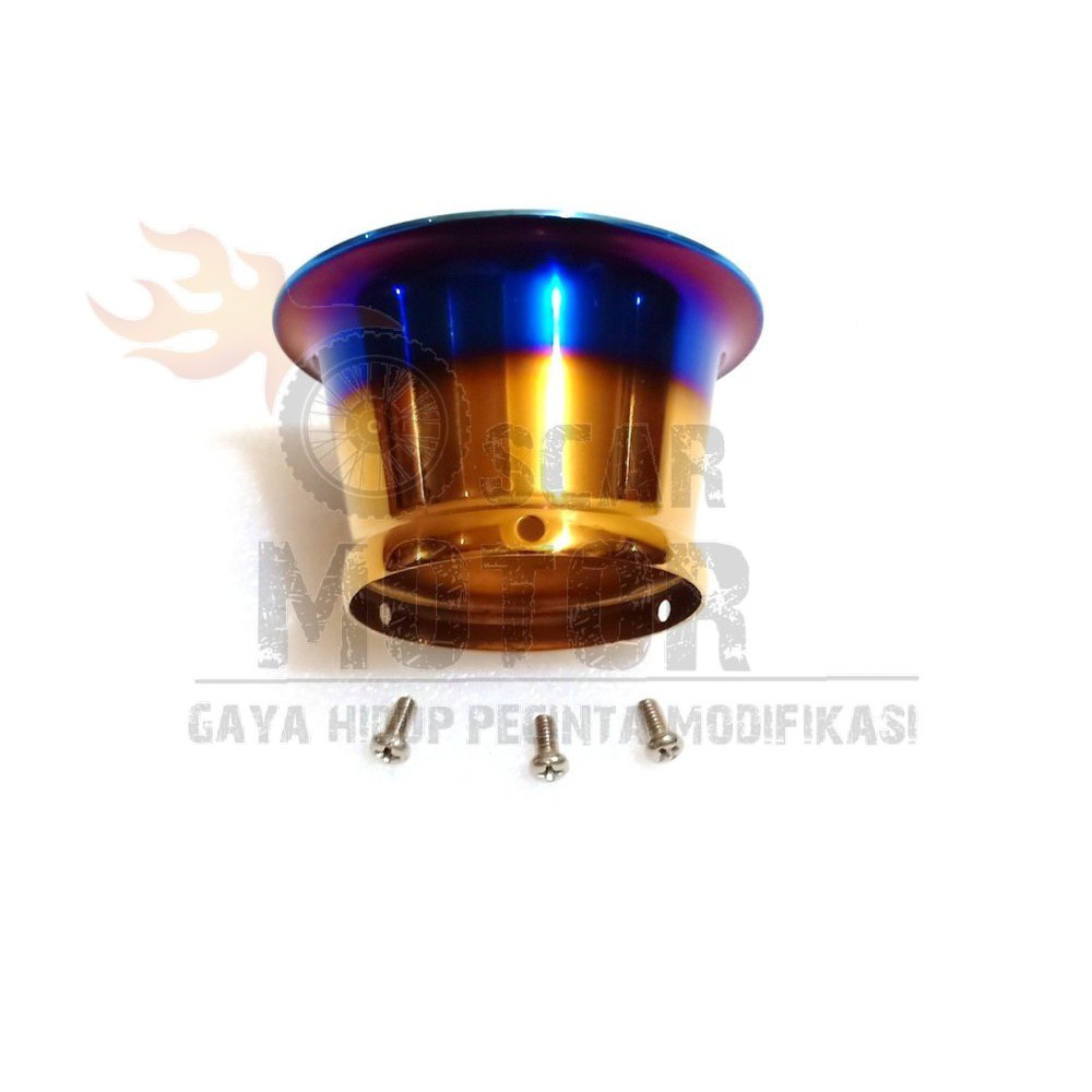 CORONG KARBU PE28 TWOTONE BAKAR UNIVERSAL CARBU PE 28 THAILOOK IMPOR motor