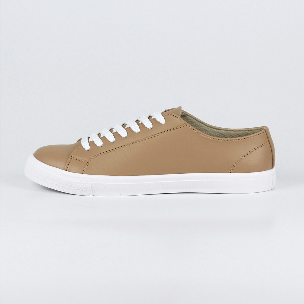 ELVRA - Sepatu Sneakers Sepatu Wanita Kasual Casual - LUNA Mocca White