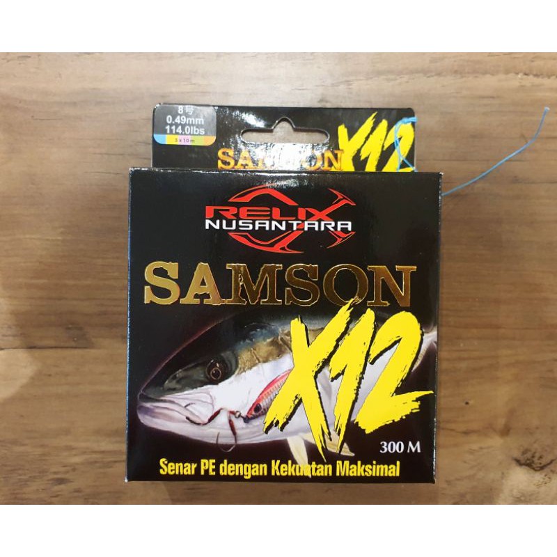 Senar Samson X12 300m PE 8 Relix Nusantara