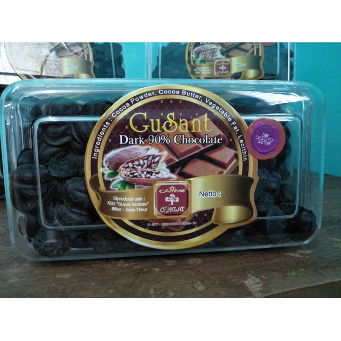 

Coklat dark 90% 300 gram promo