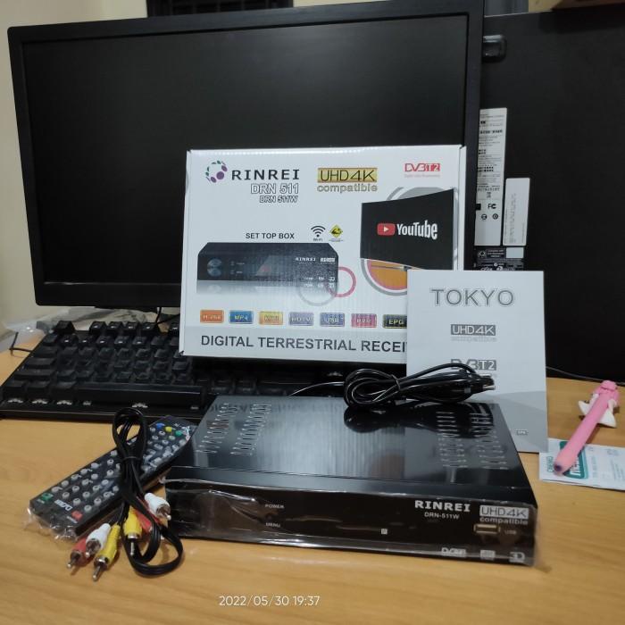Set Top Box Rinrei Digital Terrestrial Receiver Dv3T2 Drn 511W