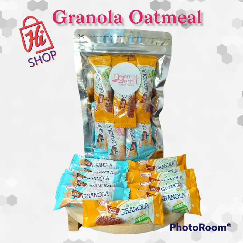 

Granola Oatmeal Mix Chocolate & Vanila (harga per pack)