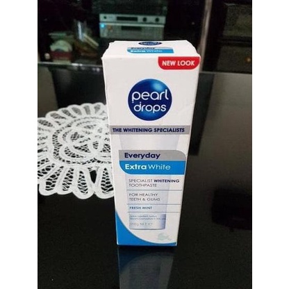 Open Ds Pasta Gigi Pearl Drops Extra White