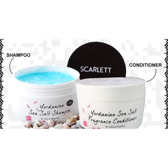 [COD] SCARLETT 2in1 Shampoo + Conditioner AMPUH Merawat Rambut Rontok &amp; Patah - 100% ORIGINAL BPOM