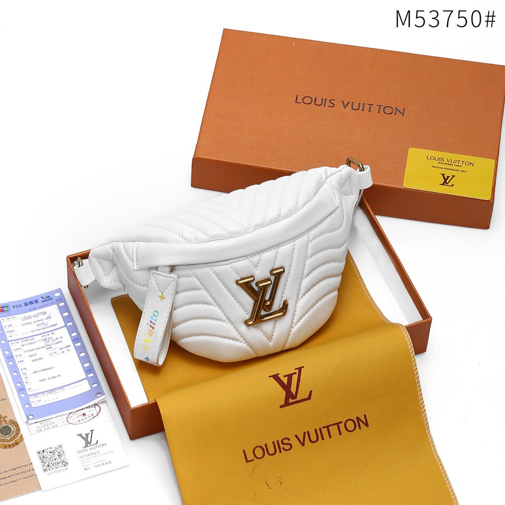 LV NEW WAVE BUMBAG PLATINUM M53750