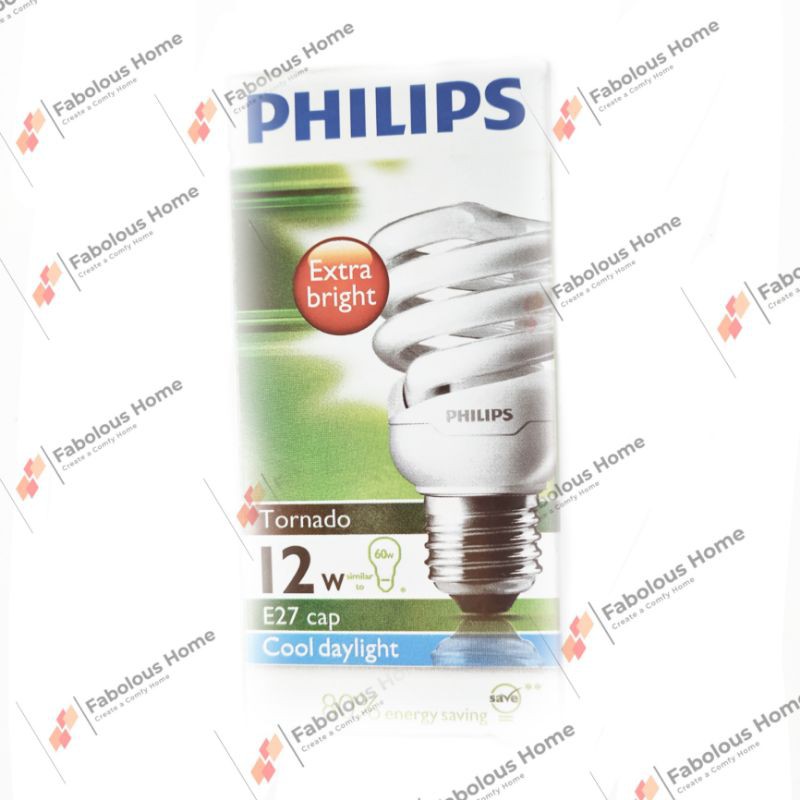 lampu Philips tornado 12watt