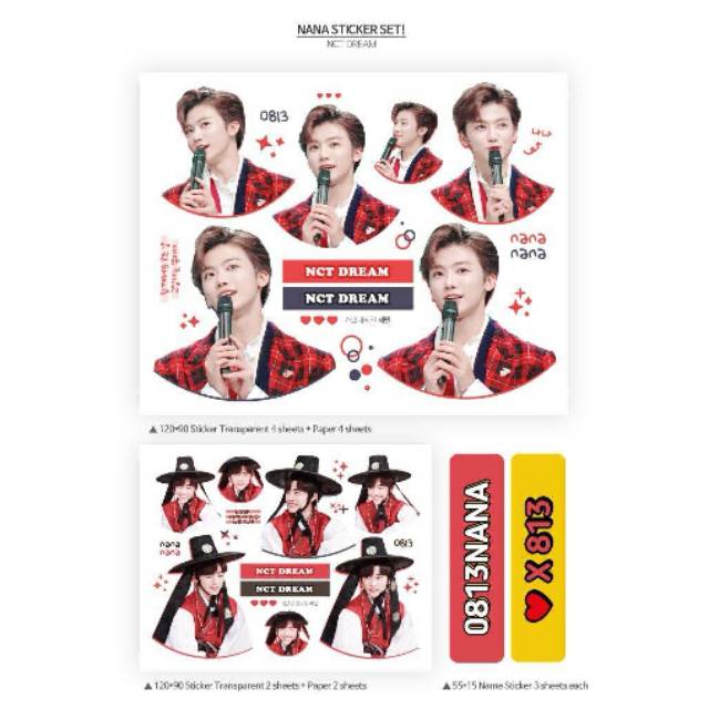 [READY] [SHARING] JAEMIN STICKER PACK NCT