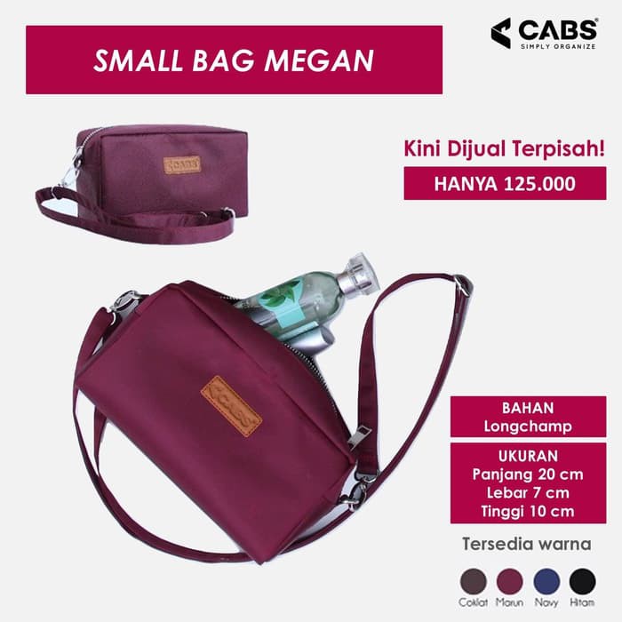 Cabs Megan Small Sling Bag Dompet Selempang Wanita Wallet Lokal Cewek Pouch Mini Bag Murah Original