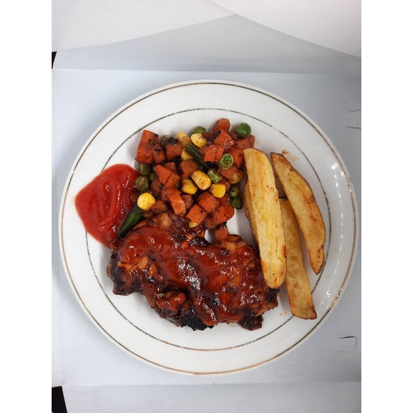 

STEAK AYAM BBQ murah