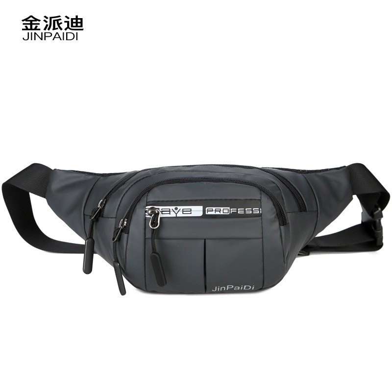 Tas Selempang Waist Bag Pinggang Pria Laki Cowo Cowok Impor Anti Air Mirip Jinpaidi Hongyunda - 601