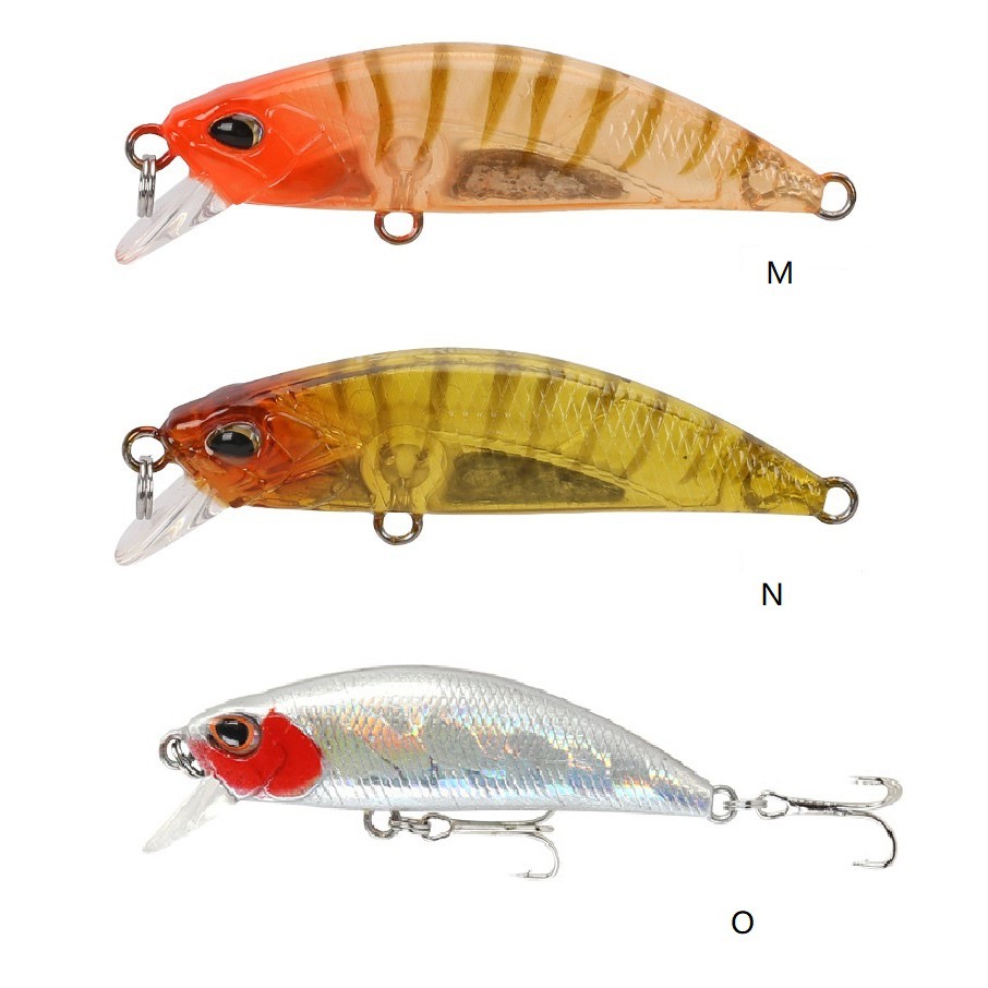 &lt;Flash Sale&gt;Shengyao 1Pcs 50mm 5g Sinking Minnow Umpan Pancing Bentuk Ikan Kecil Fishing Lure Swimbait Bass Bait Wobbler