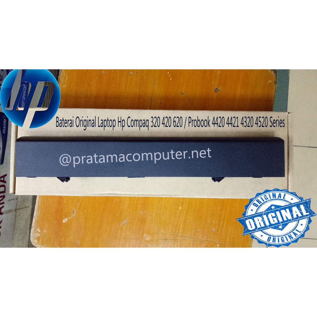 Baterai Original Laptop Hp Compaq 320 420 620 / Probook 4420 4421 4320