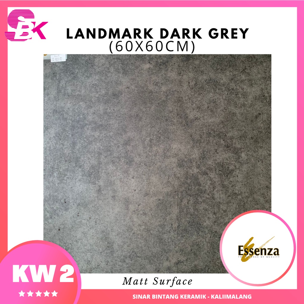 Granit 60x60 Landmark Dark Grey Essenza