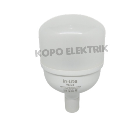 Lampu LED InLite 30 Watt Bohlam Kapsul - Putih (BERGARANSI 1 TAHUN)