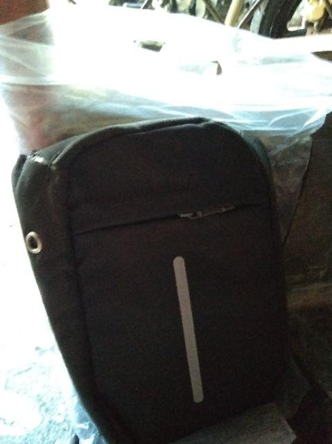 Ready Stock Anti Thief Usb Tas Selempang Smart Bag Theft Anti Maling Slempang Cowok Pria