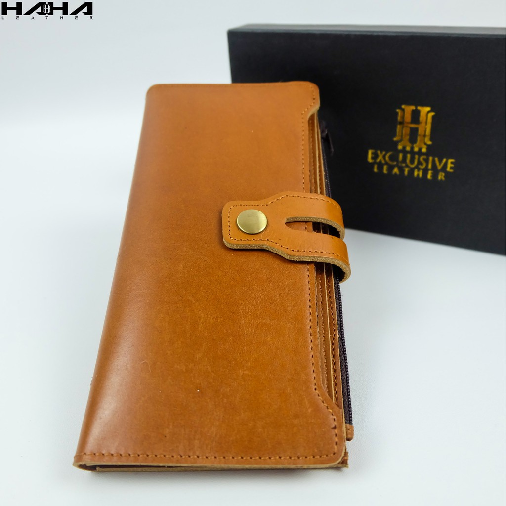 Dompet Panjang Wanita ZYTA Dompet Lipat Perempuan Cewek Bahan Kulit Asli - Originale Leather Wallet