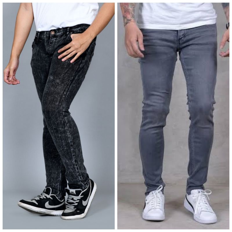 Celana Jeans Pria CheapMonday 28-37 Snowblack Premium Quality