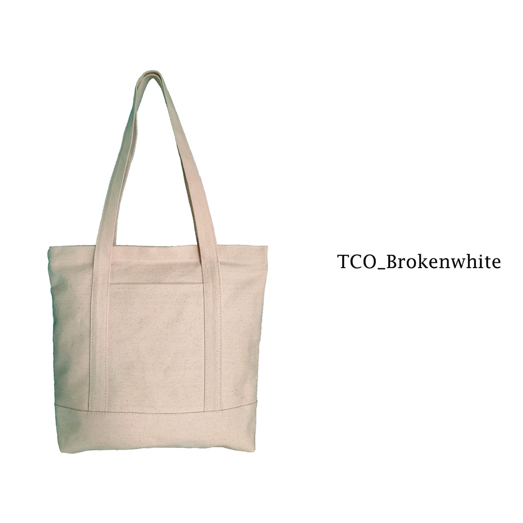 Tote Bag Kanvas Wanita 34x33x5cm Totebag Varian TCO_Brokenwhite