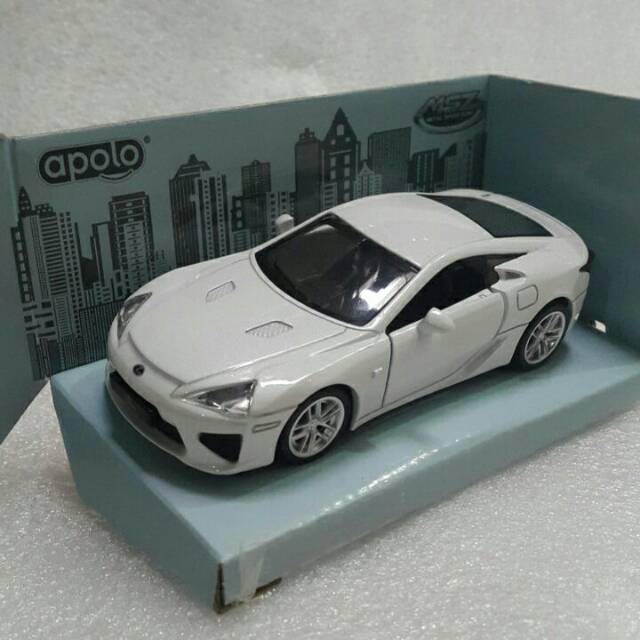 Diecast Mobil Apolo MSZ Lexus LFA Putih