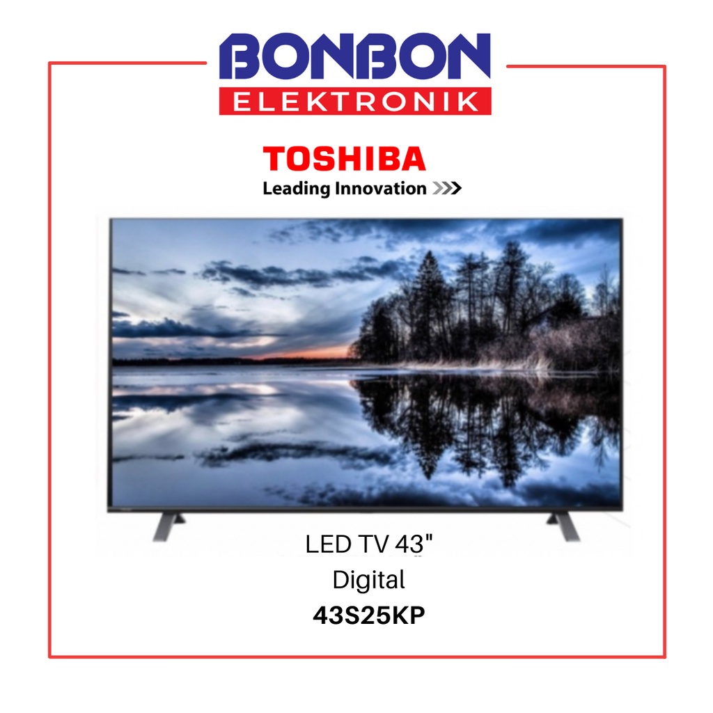 Toshiba LED Digital TV 43 Inch 43S25KP FHD