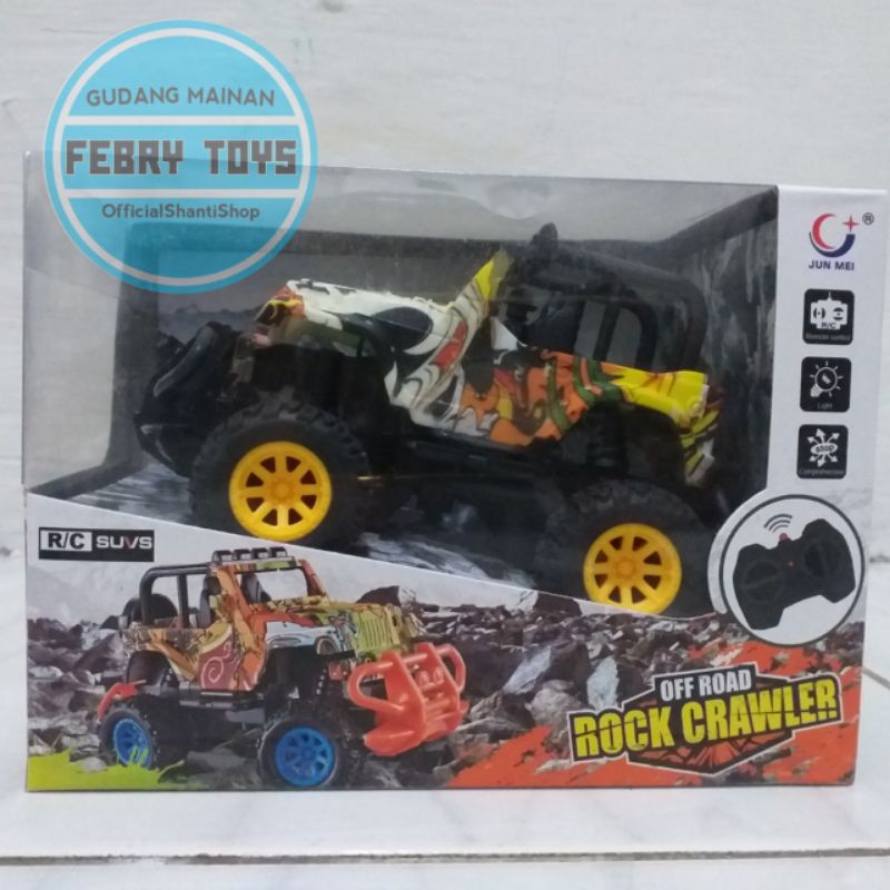 Mainan Mobil Mobilan Remot Kontrol /Mobil RC Rock Crawler Off Road