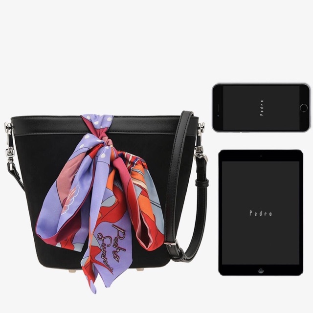 Tas fashion wanita tas kerja wanita tas branded murah sling bag branded pedro bucket scarf original
