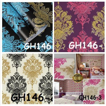 Wallpaper Stiker Wallpaper Dinding Wallpaper Dinding Anak Gh Motif Terbaru 45CMx8Meter - Worldhome