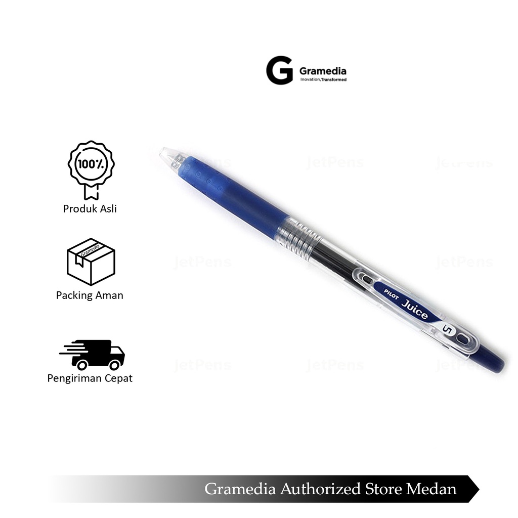 

Gramedia Medan - PILOT BALLPOINT JUICE LJU - 10EF - BB 0.5 BLUE BLACK