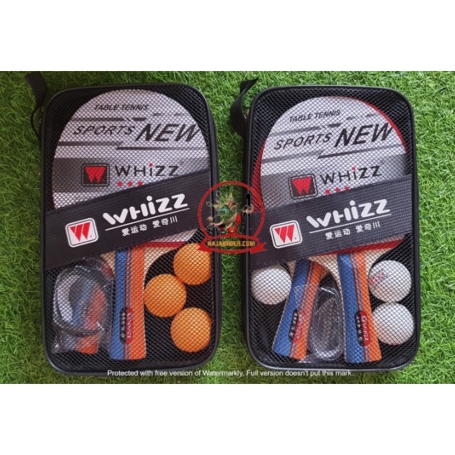 Bat / Bet Pingpong Tenis Meja WHIZZ 3Star isi 2 ORIGINAL