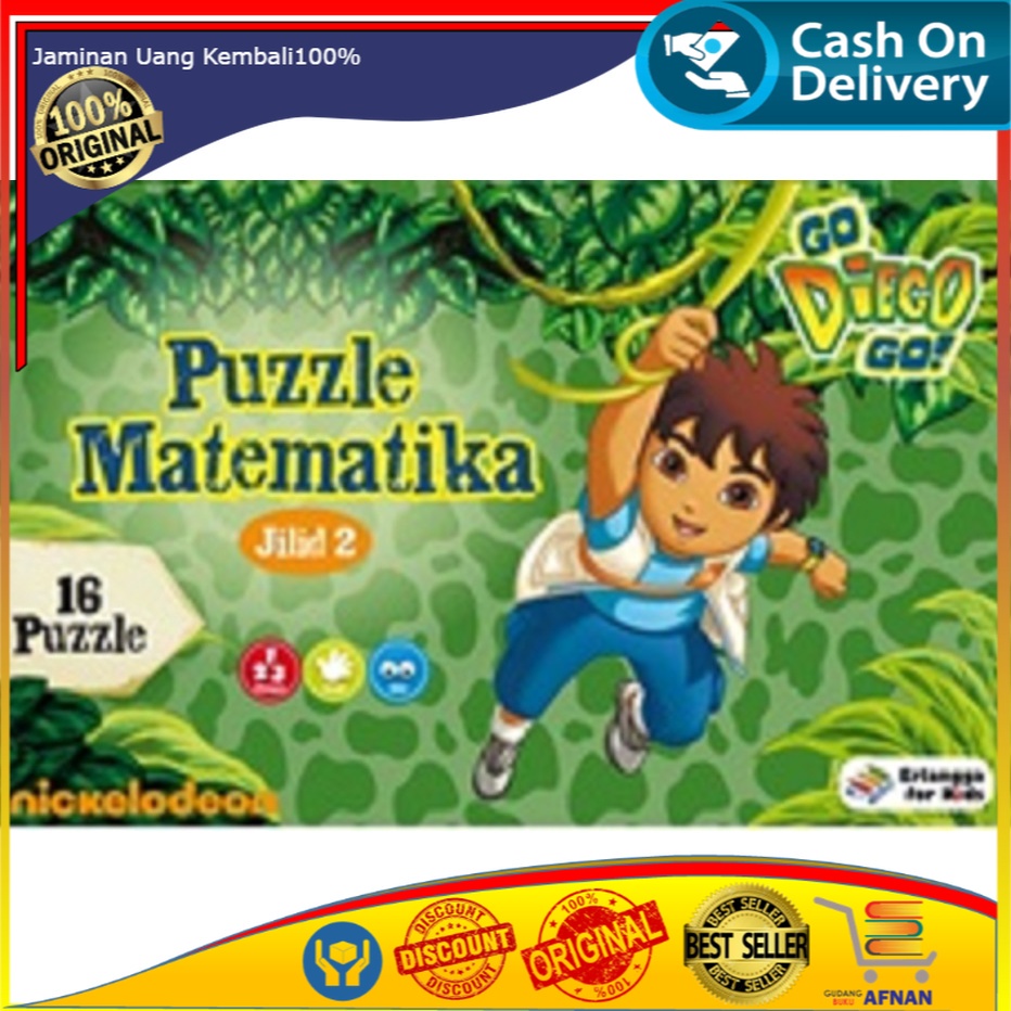 GO DIEGO GO PUZZLE MATEMATIKA JL.2#