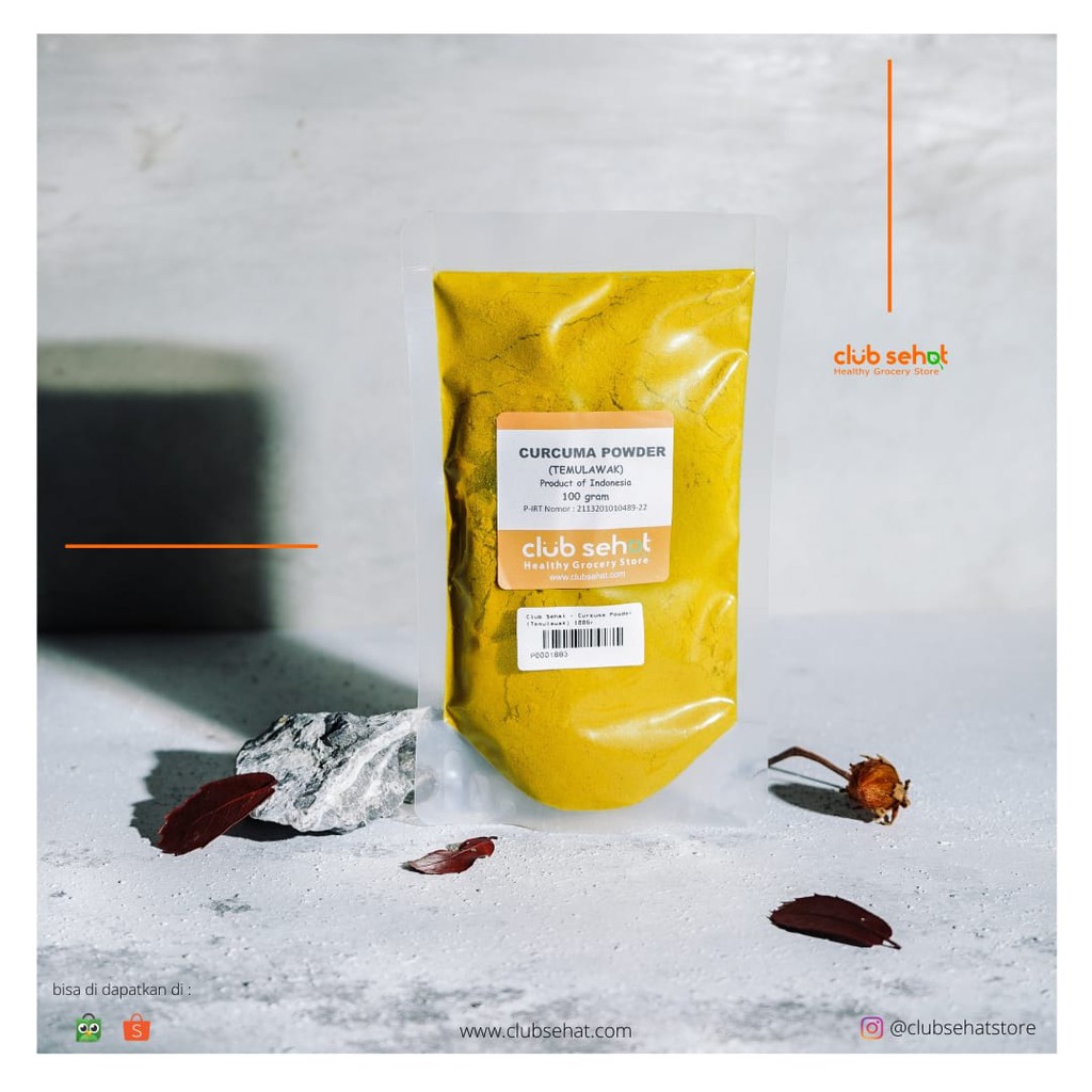 

Club Sehat - Curcuma Powder (Temulawak) 100Gr