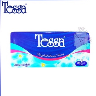 Nice Facial Soft Pack 250's | 180's-Tessa 250'S 2 Ply