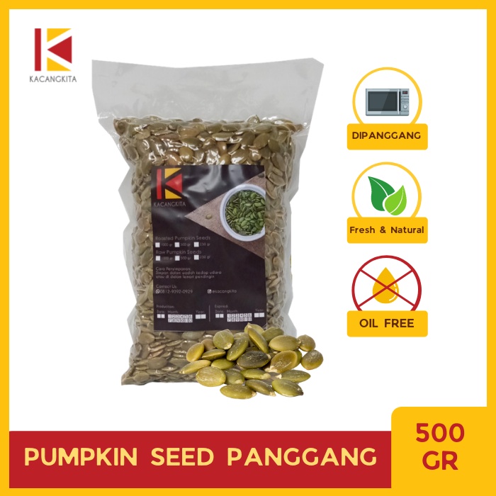 

Pumpkin Seed Roasted - Biji Labu Panggang 500gr