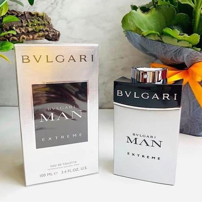BVLGARI MAN EXTREME ORIGINAL 100% FULL BOX OFFICIAL & SEGEL RESMI DISKON