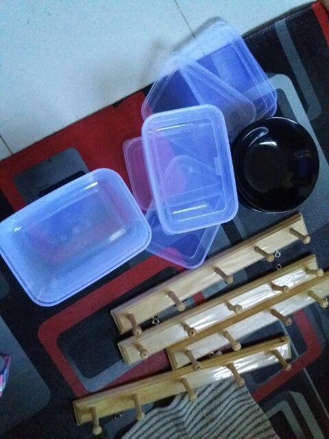 (6pcs) Kotak Makan / Bekal / Sealware Serbaguna 1800mil