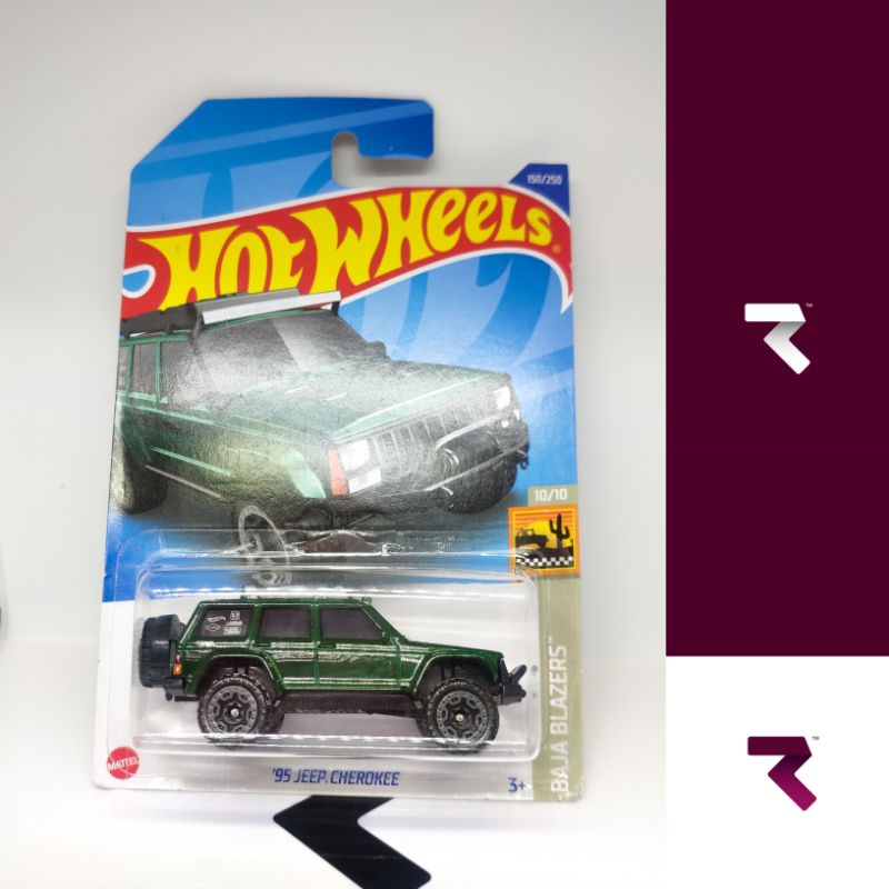 Hot Wheels 95 Jeep Cherokee Hotwheels