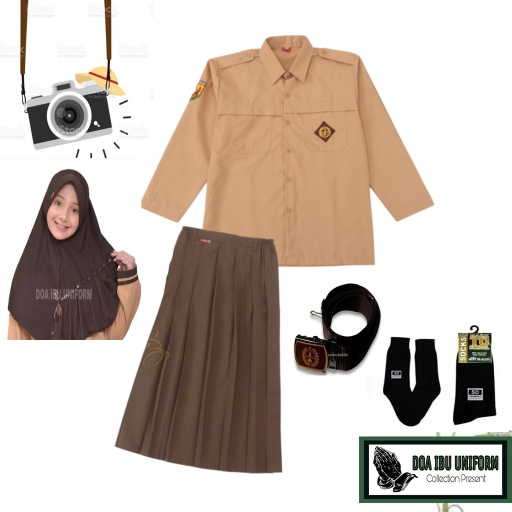 Baju Pramuka SD Perempuan: Memperkenalkan Nilai-nilai Pramuka Sejak Dini