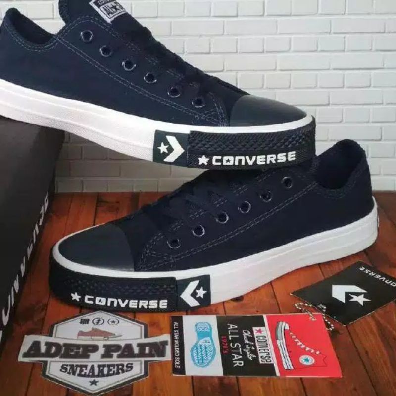 sepatu converse premium bemper warna