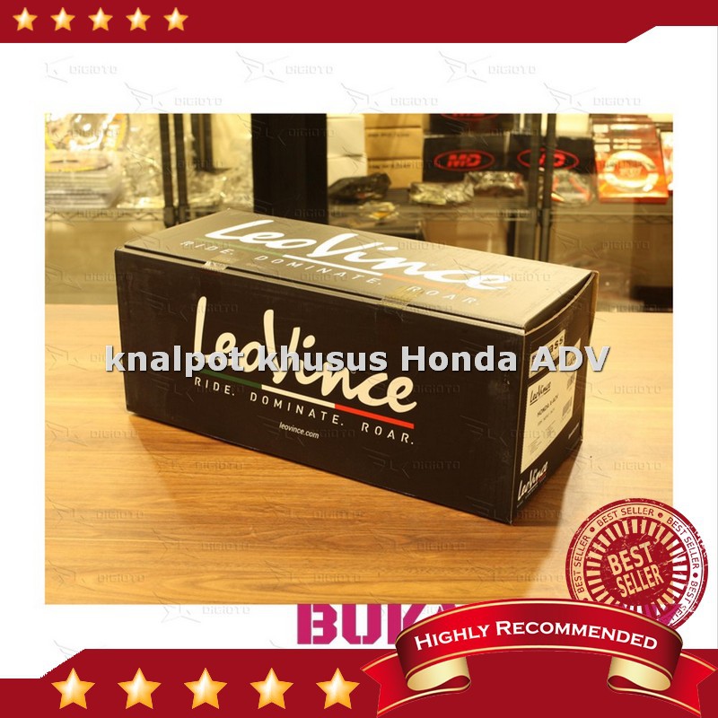 Promo Unik Leovince Nero SS Black Slip On Honda X ADV 2Y peda9 Berkualitas