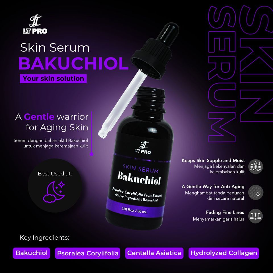 LT PRO Skin Serum Bakuchiol 30ml Serum Wajah