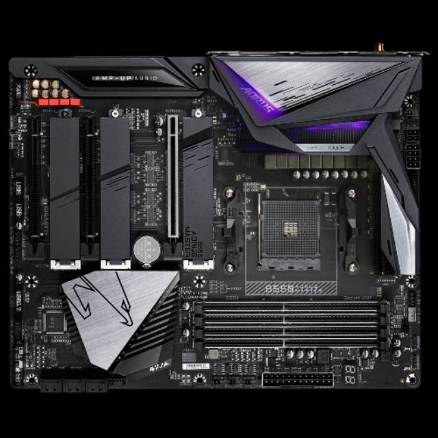 Gigabyte B550 Aorus Master Motherboard AMD AM4 ATX 4 x DDR4