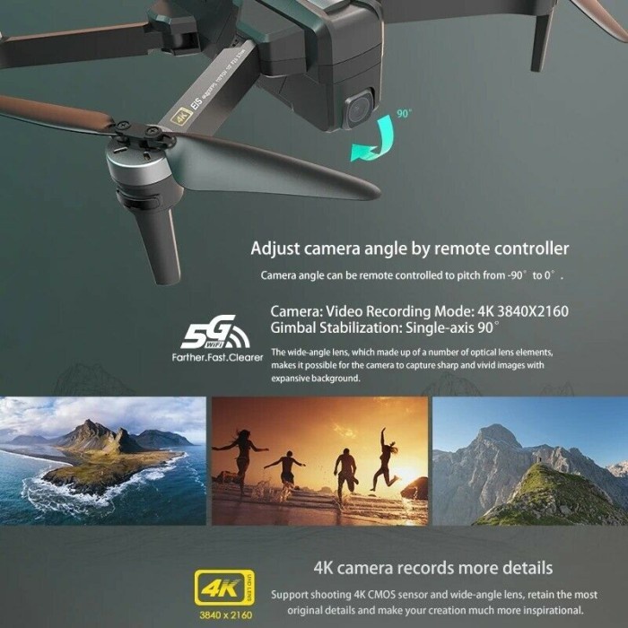 PROMO MJX BUGS 12 B12 EIS GPS 4K BRUSHLESS 5G WIFI DIGITAL ZOOM CAMERA