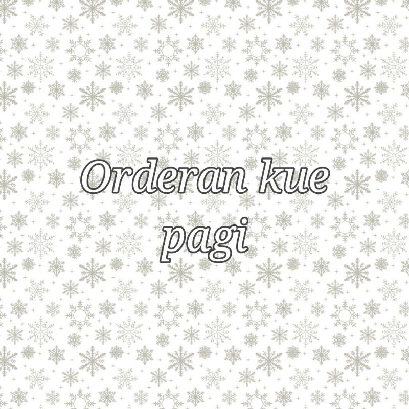 

Orderan kue via shope