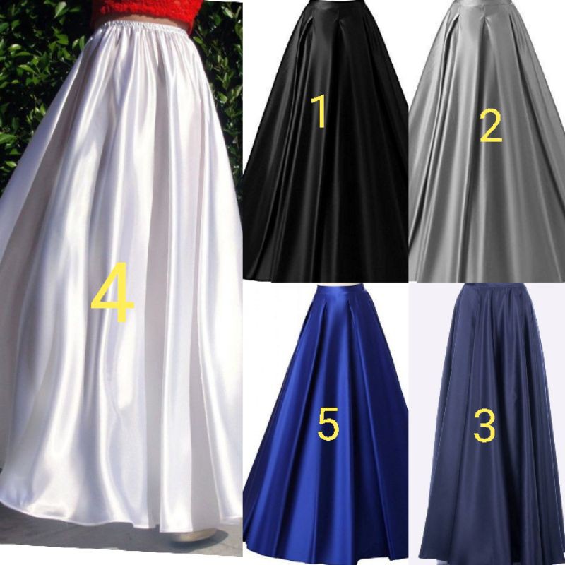 Razaakhania Bawahan Rok Panjang PAYUNG satin velvet roberto cavali original Payung pingang fuul kare