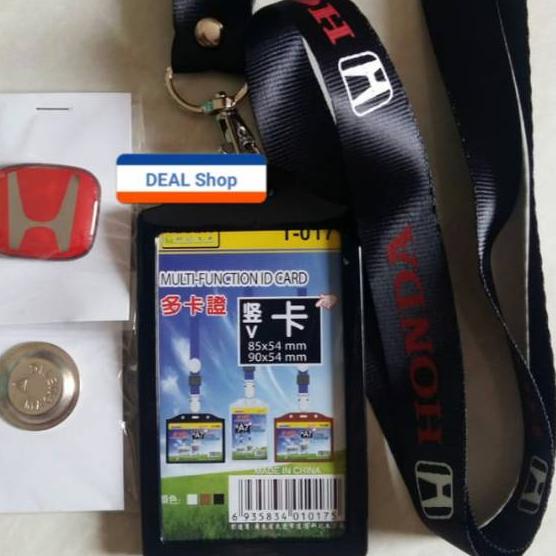 

New! Satu Set Pin Honda dan Tali IdCard