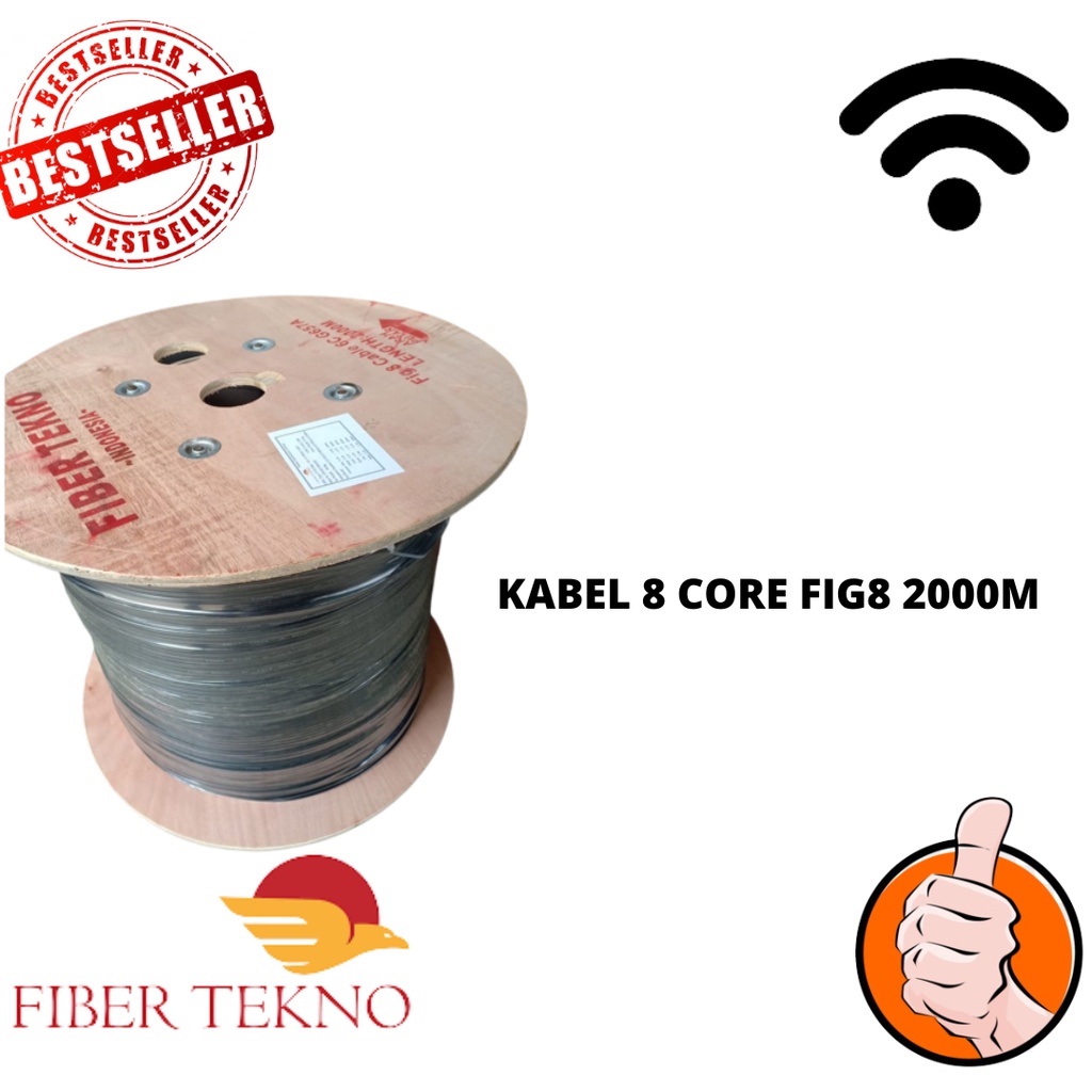 KABEL FO 8 CORE FIG8 2000M
