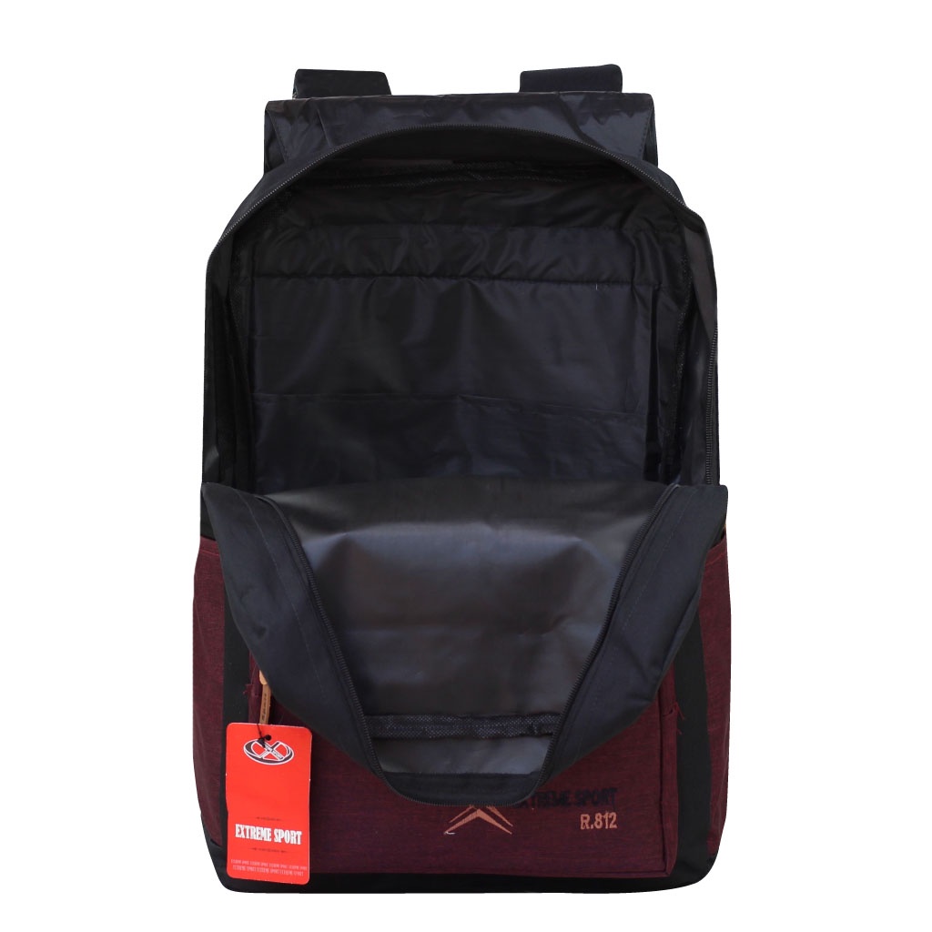 Ransel Punggung Tas Keren Distro Punggung Extreme Maroon Tas Multifungsi Ransel Kuliah Bagus Tebal