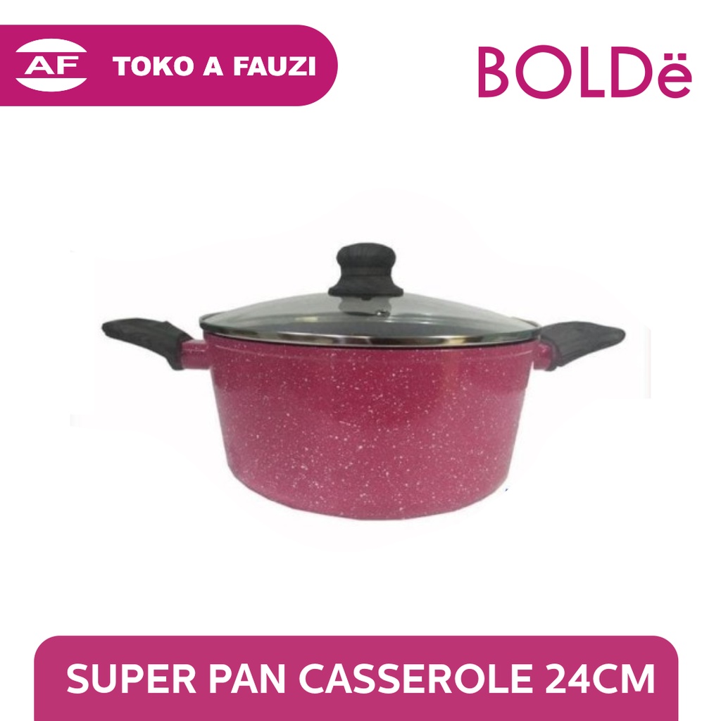 BOLDE SUPER PAN CASSEROLE 24CM BLACKPINK