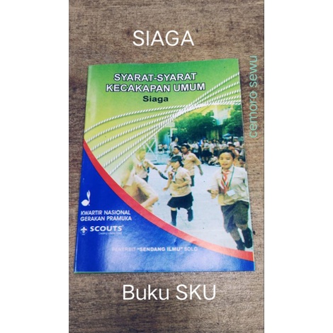 Buku SKU Siaga buku pramuka Syarat-Syarat Kecakapan Umum