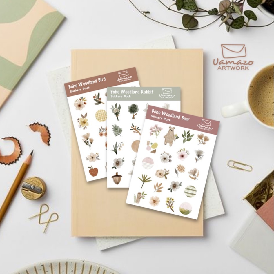 

Sticker Tumblr / Woodland / Sticker Pack / Sticker Lucu / Sticker Aesthetic / Sticker Scrapbook